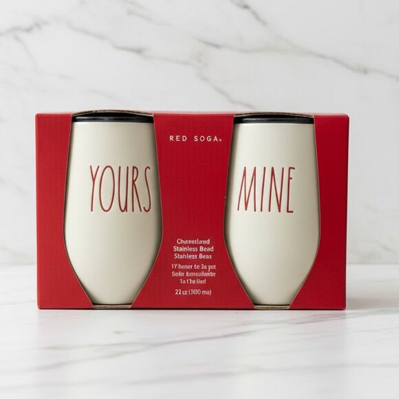 Rae Dunn Wine Glasses